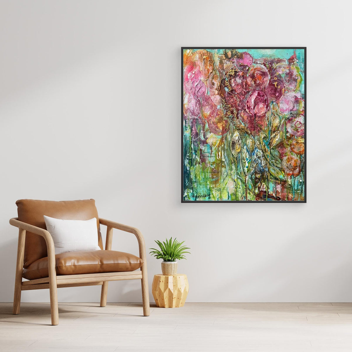 Dream garden - konsttryck på canvas 