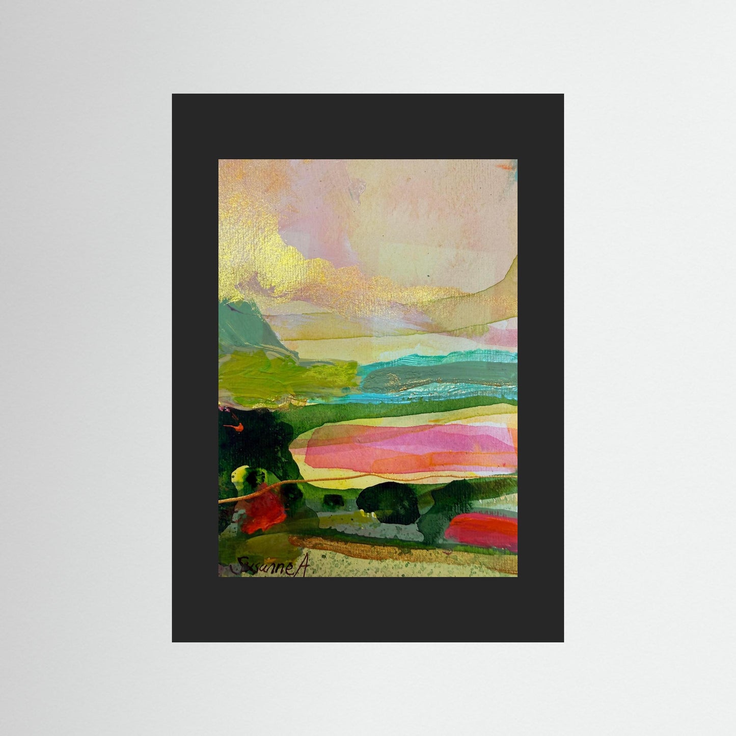 Fine Art Print- Abstrakt landskap 