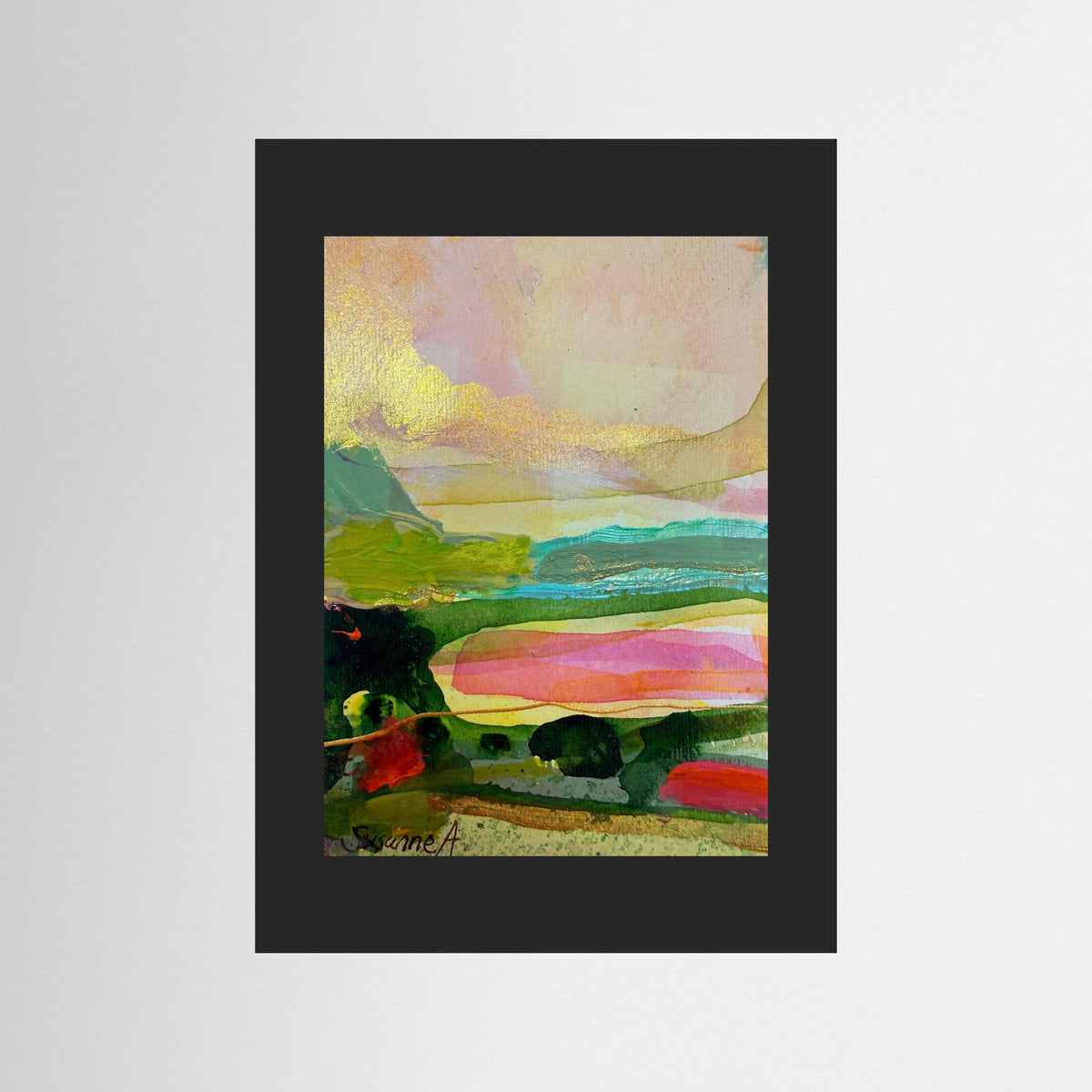 Fine Art Print- Abstrakt landskap 