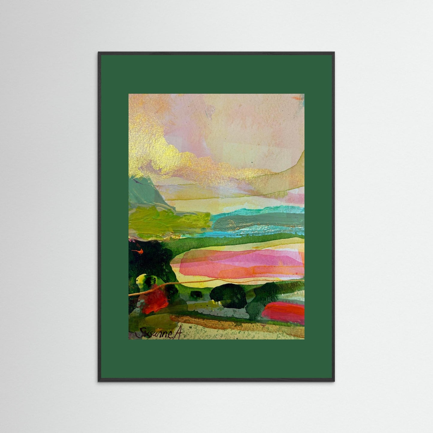 Fine Art Print- Abstrakt landskap 