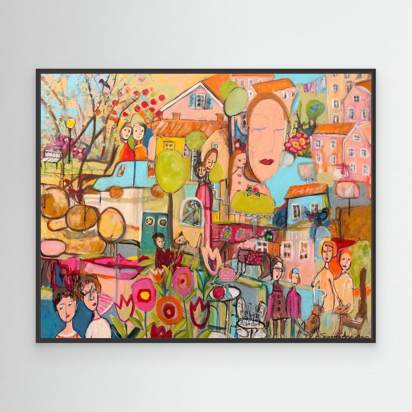 Färgglada tavlor - konsttryck/ prints 