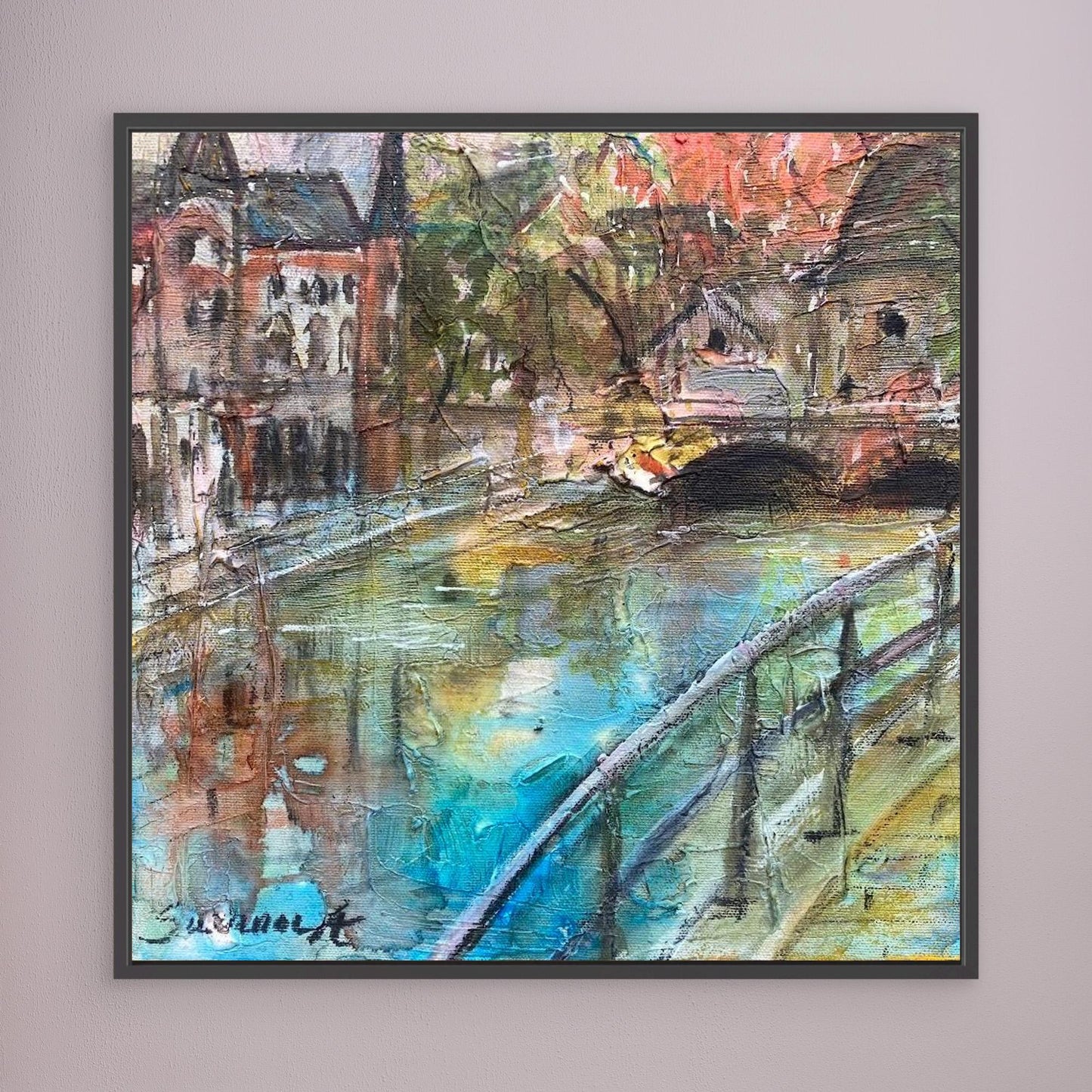 Konsttryck på canvasduk - Clarion Hotel, Örebro