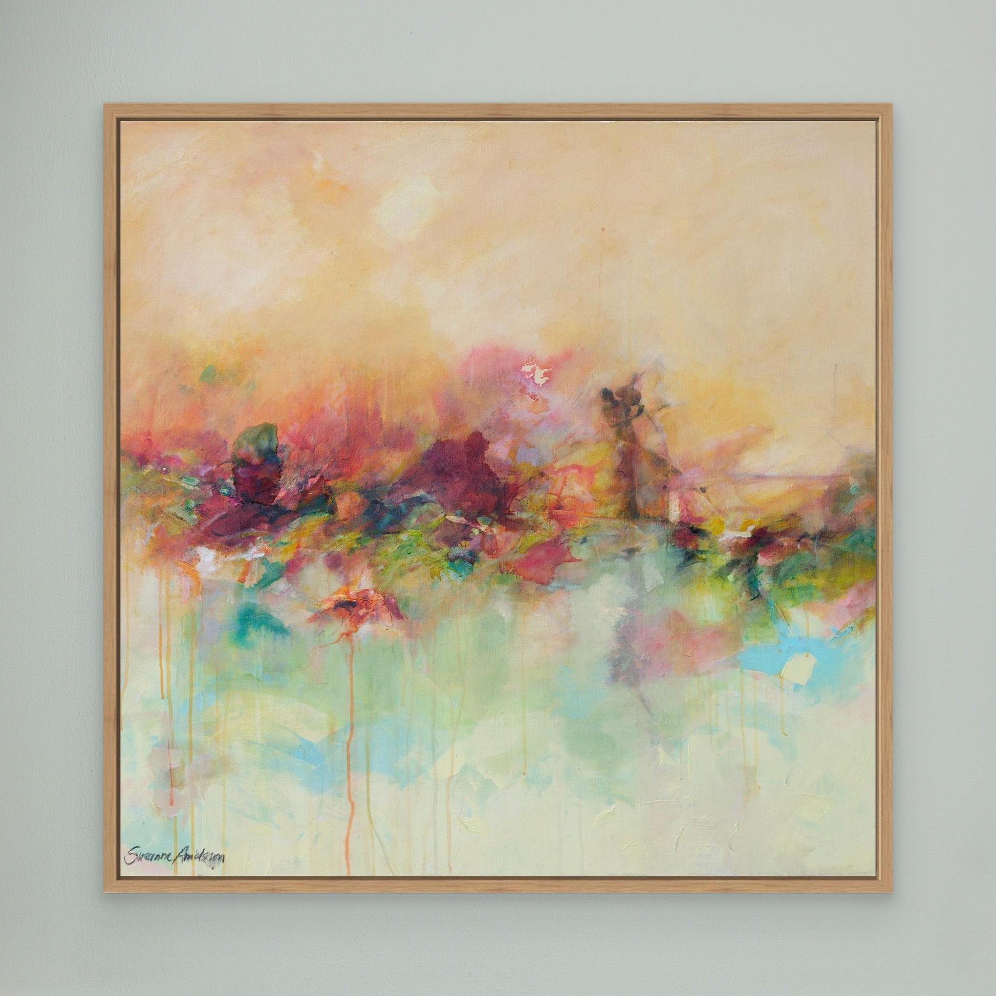 Konsttryck på canvas- Violinisten