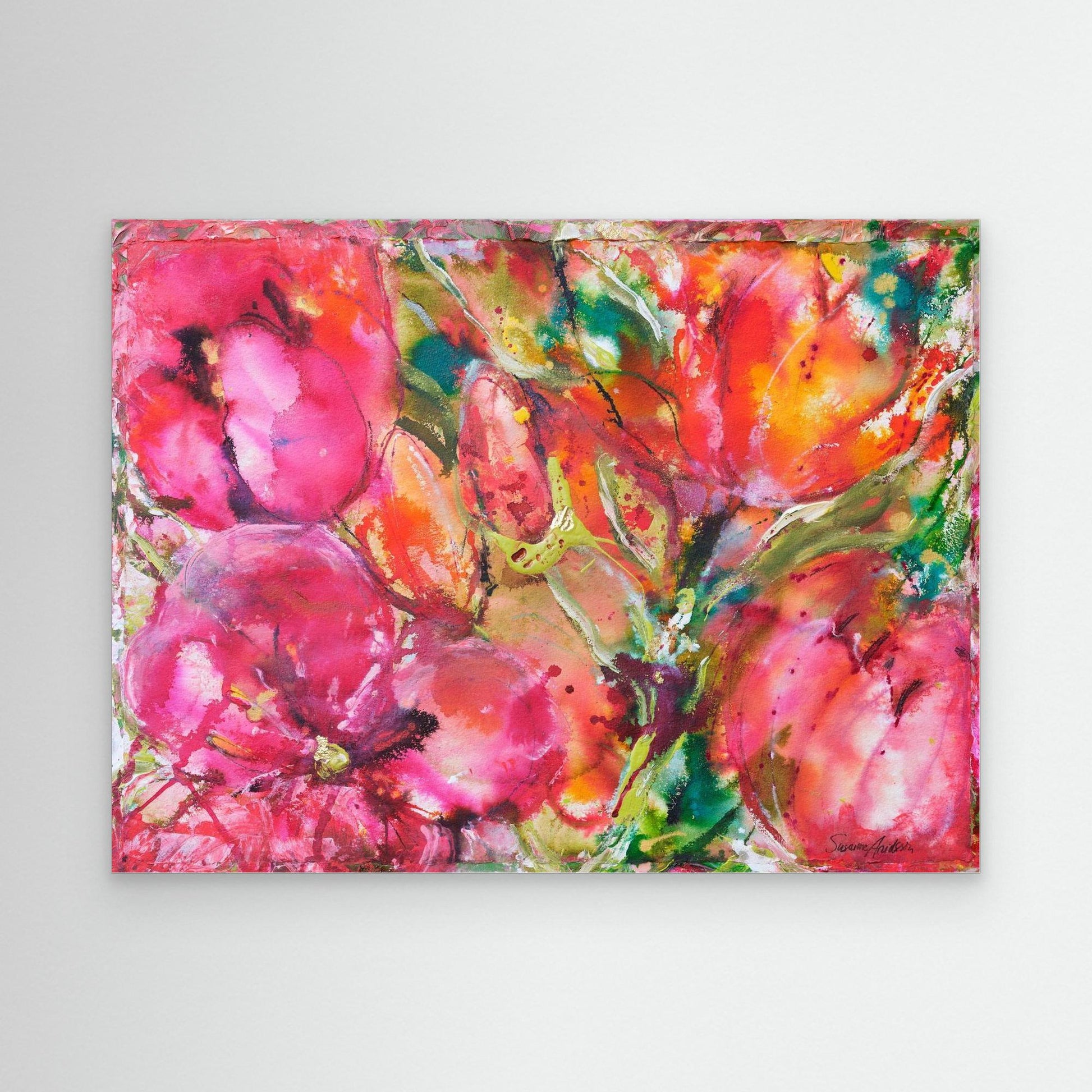 Flower - Tryck på Canvas i olika storlekar 