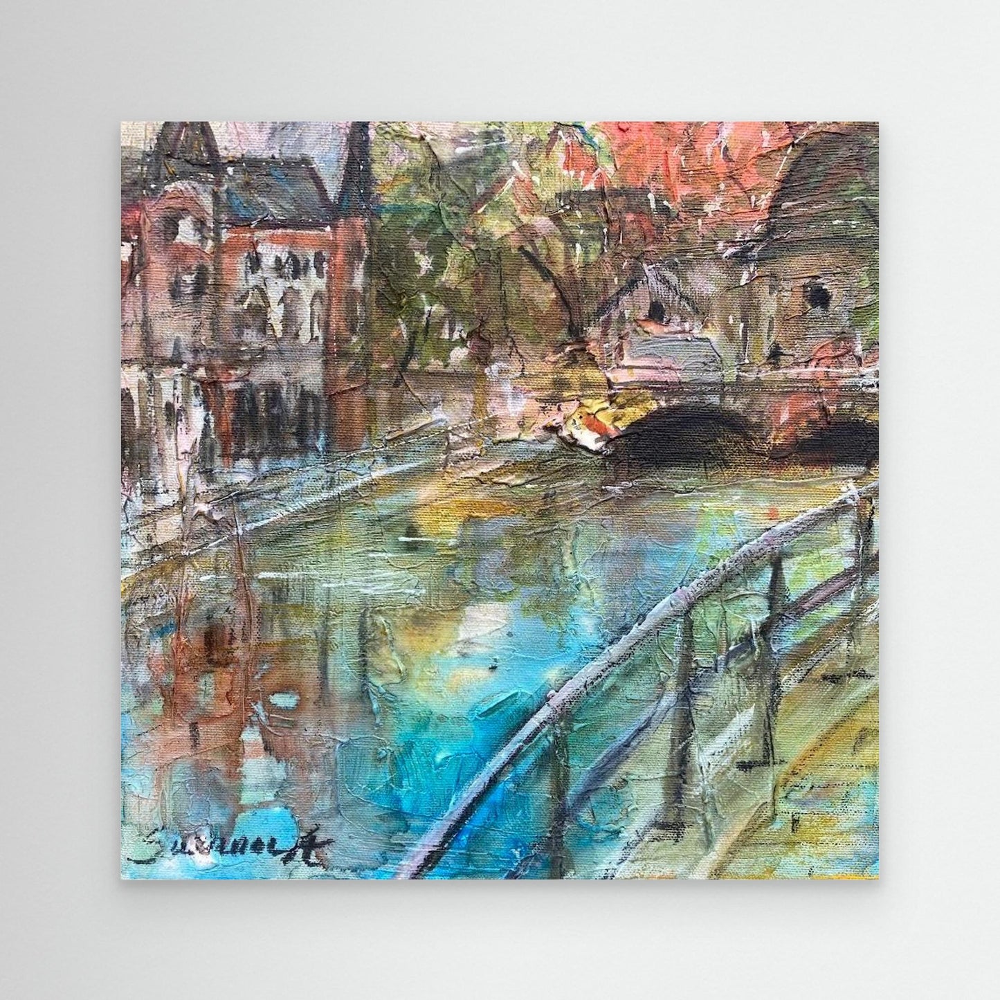 Konsttryck på canvasduk - Clarion Hotel, Örebro