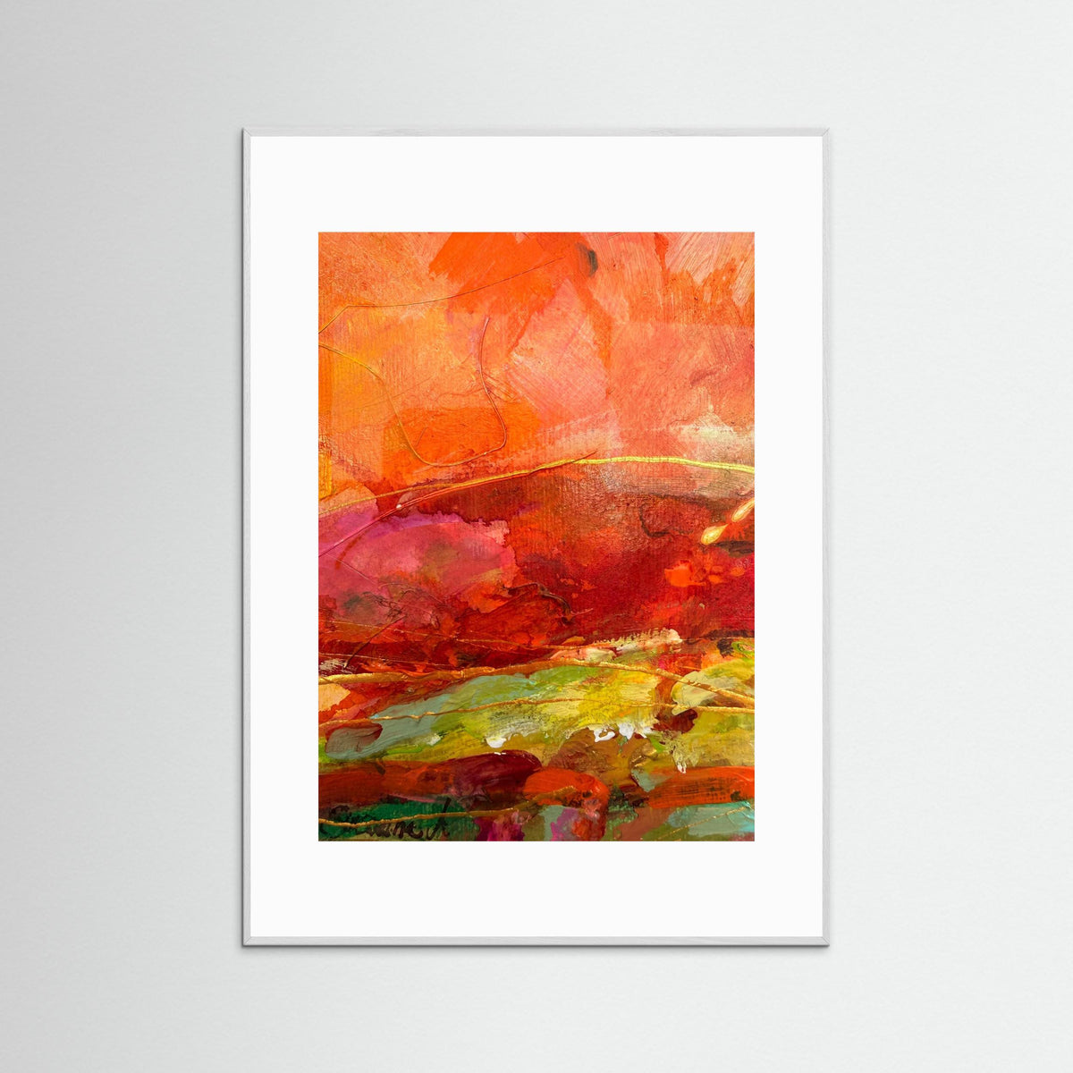 Fine Art Print - Abstrakt landskap 