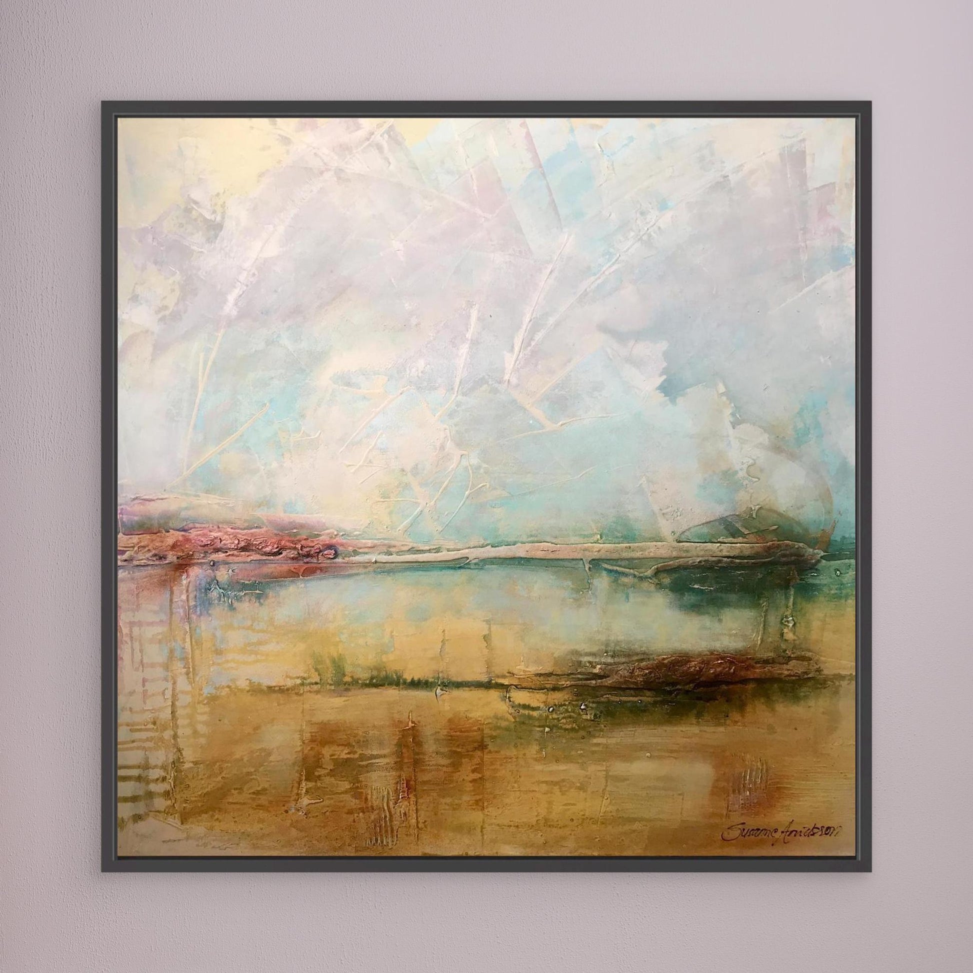 Köpa tavla – Tryck på Canvas Soft Horizon