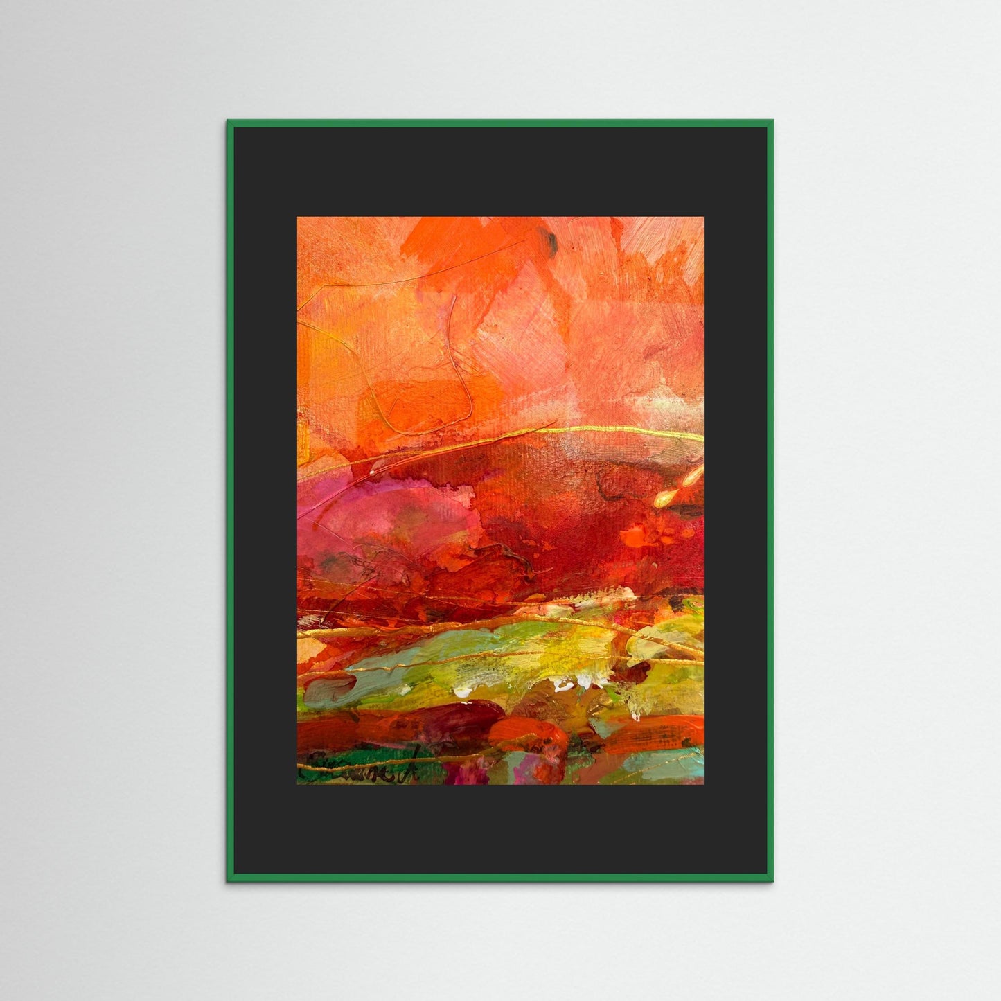 Fine Art Print - Abstrakt landskap 