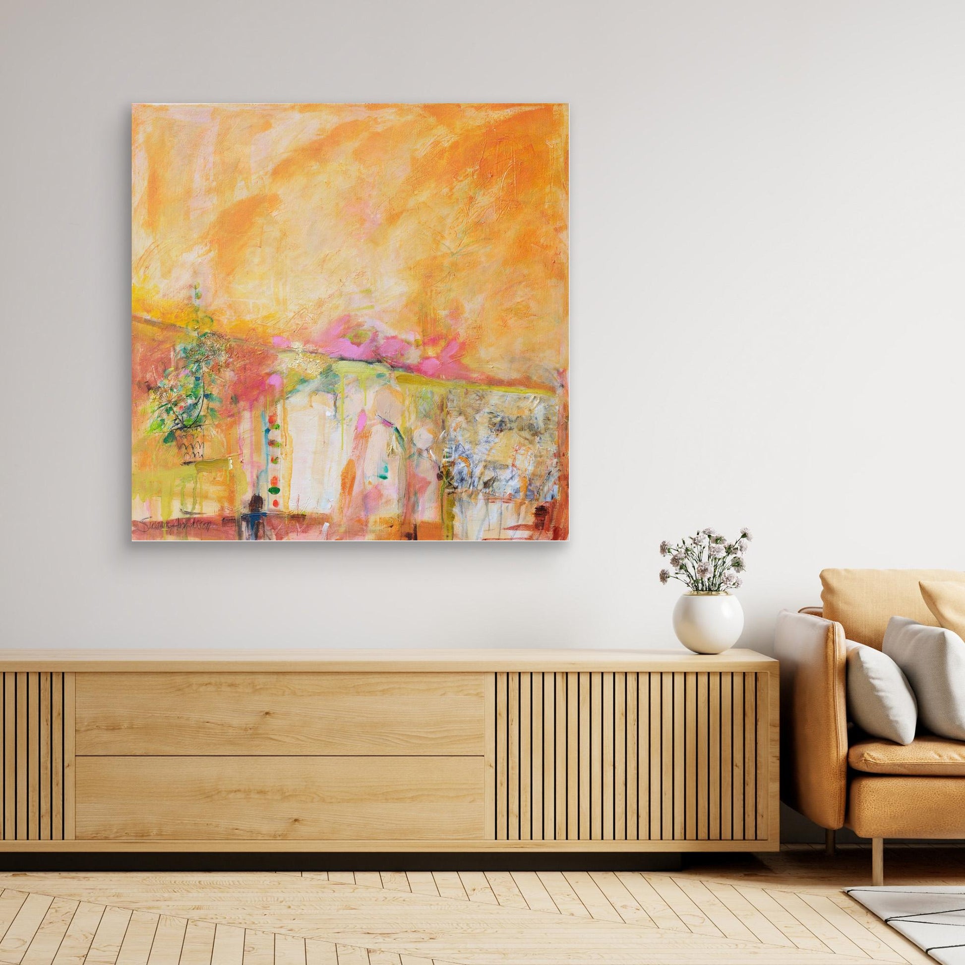 My Orange World - Tryck på Canvas