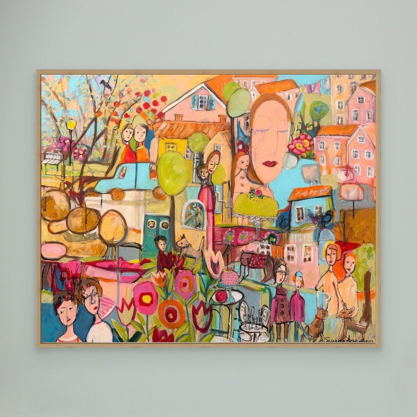 Färgglada tavlor - konsttryck/ prints 