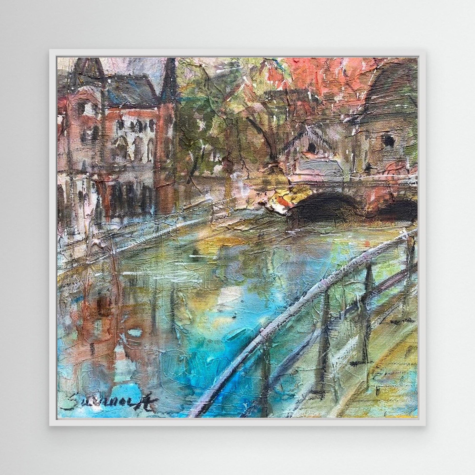 Konsttryck på canvasduk - Clarion Hotel, Örebro