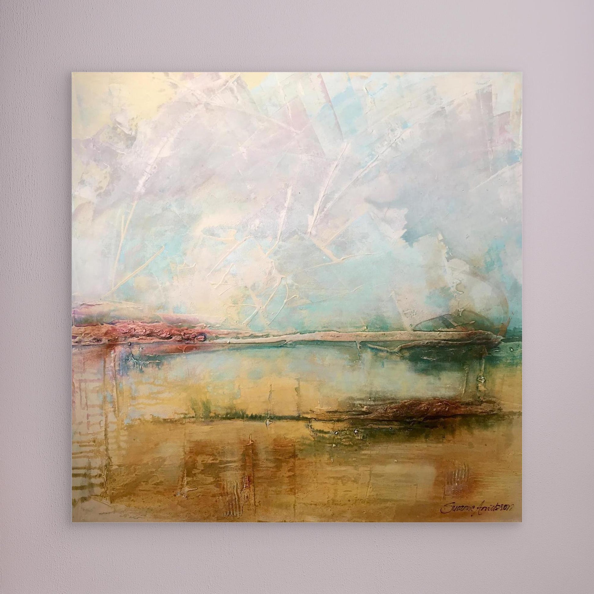 Köpa tavla – Tryck på Canvas Soft Horizon