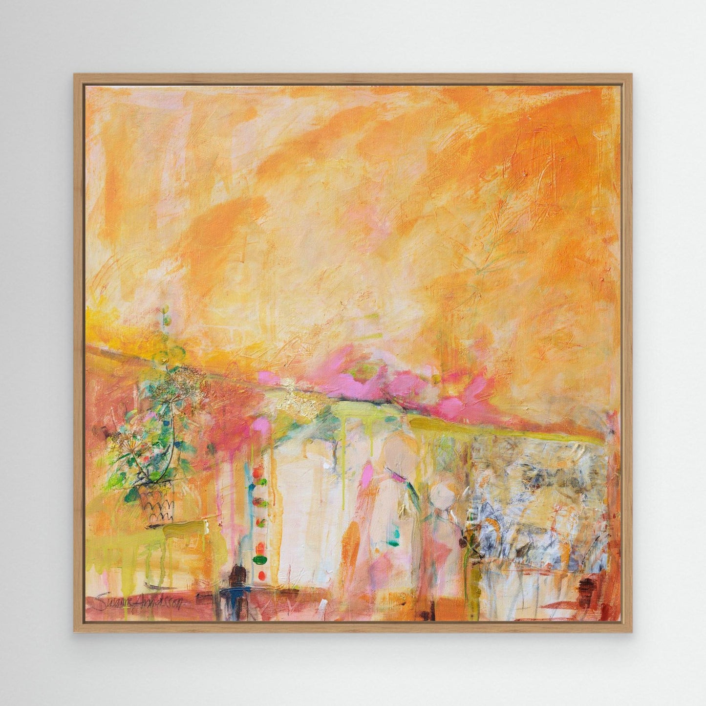 My Orange World - Tryck på Canvas
