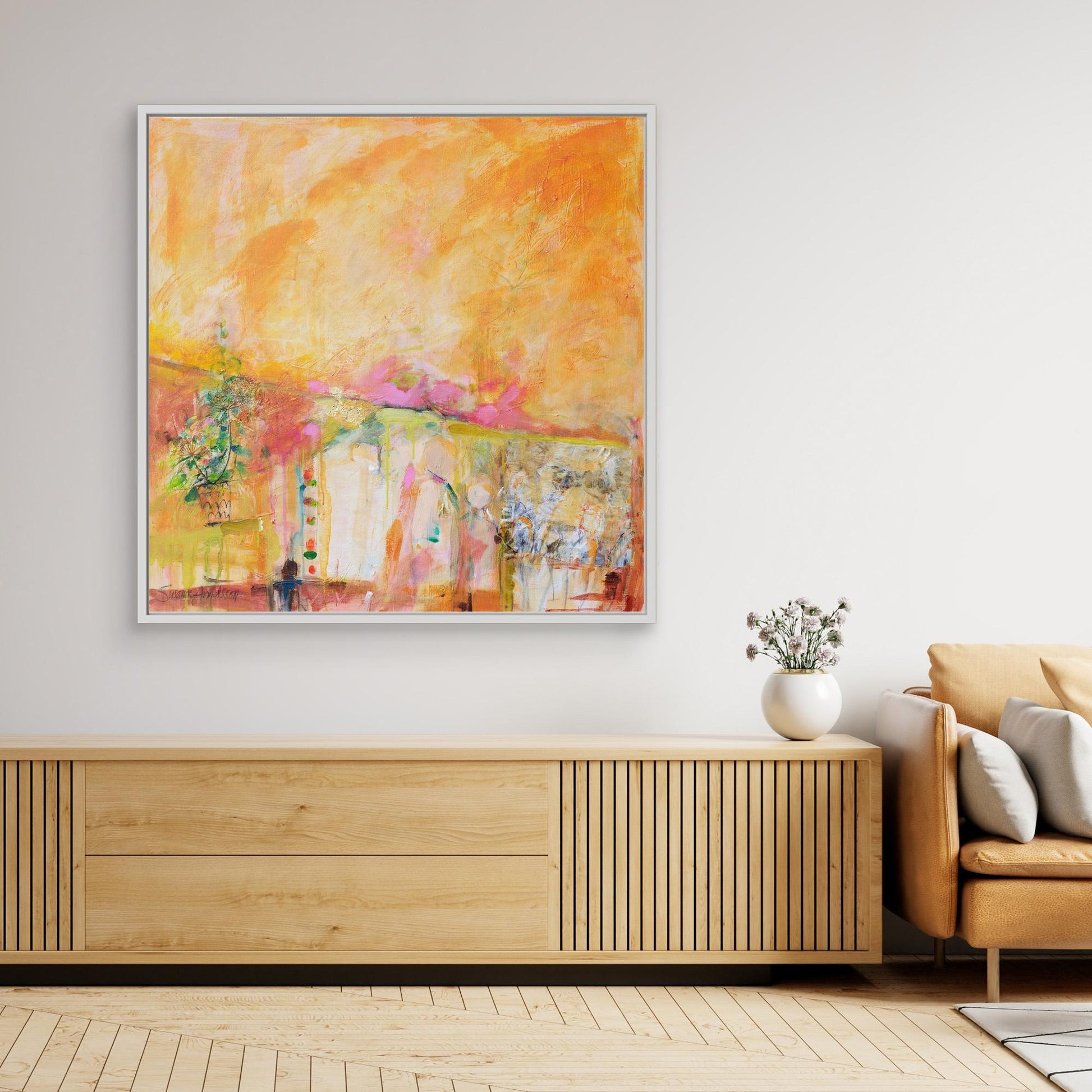 My Orange World - Tryck på Canvas