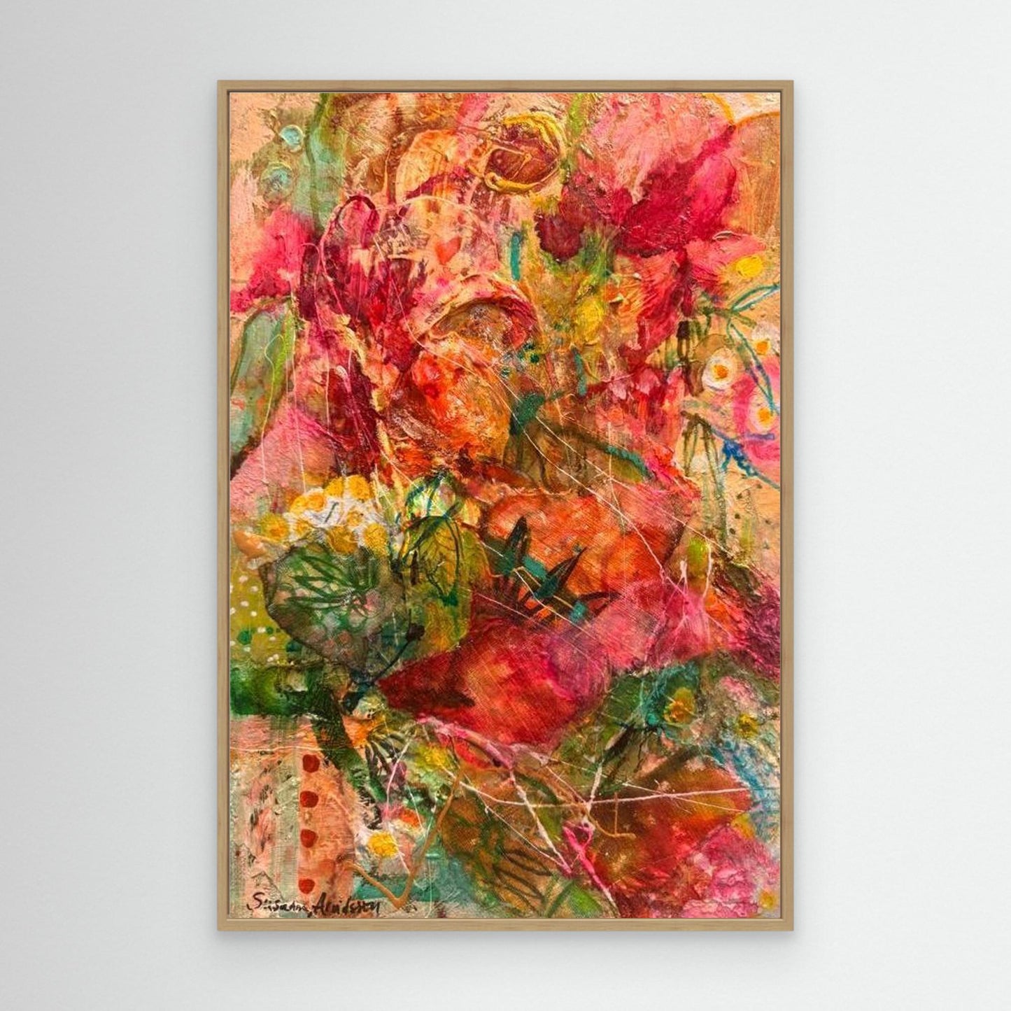 Something Sweet - Konsttryck på canvasduk 