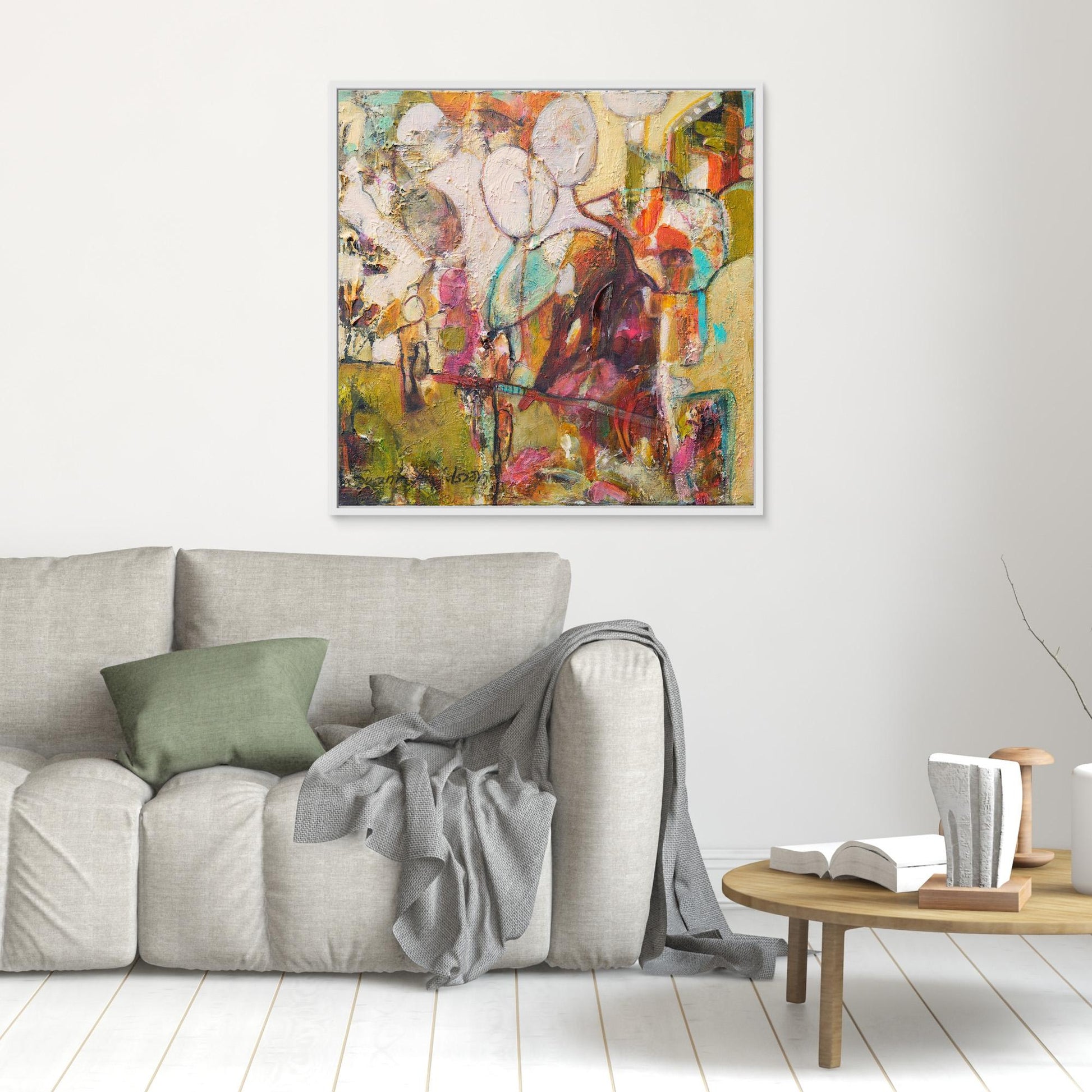 Färgrymd – Tryck på canvas 