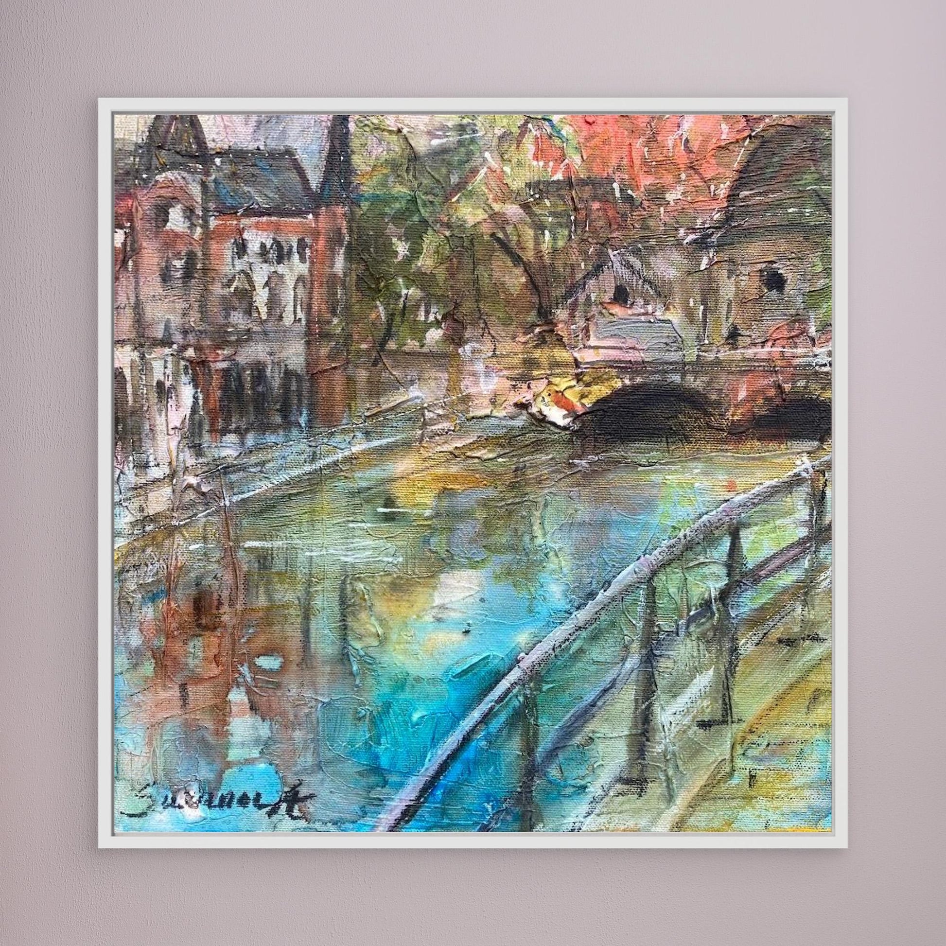 Konsttryck på canvasduk - Clarion Hotel, Örebro