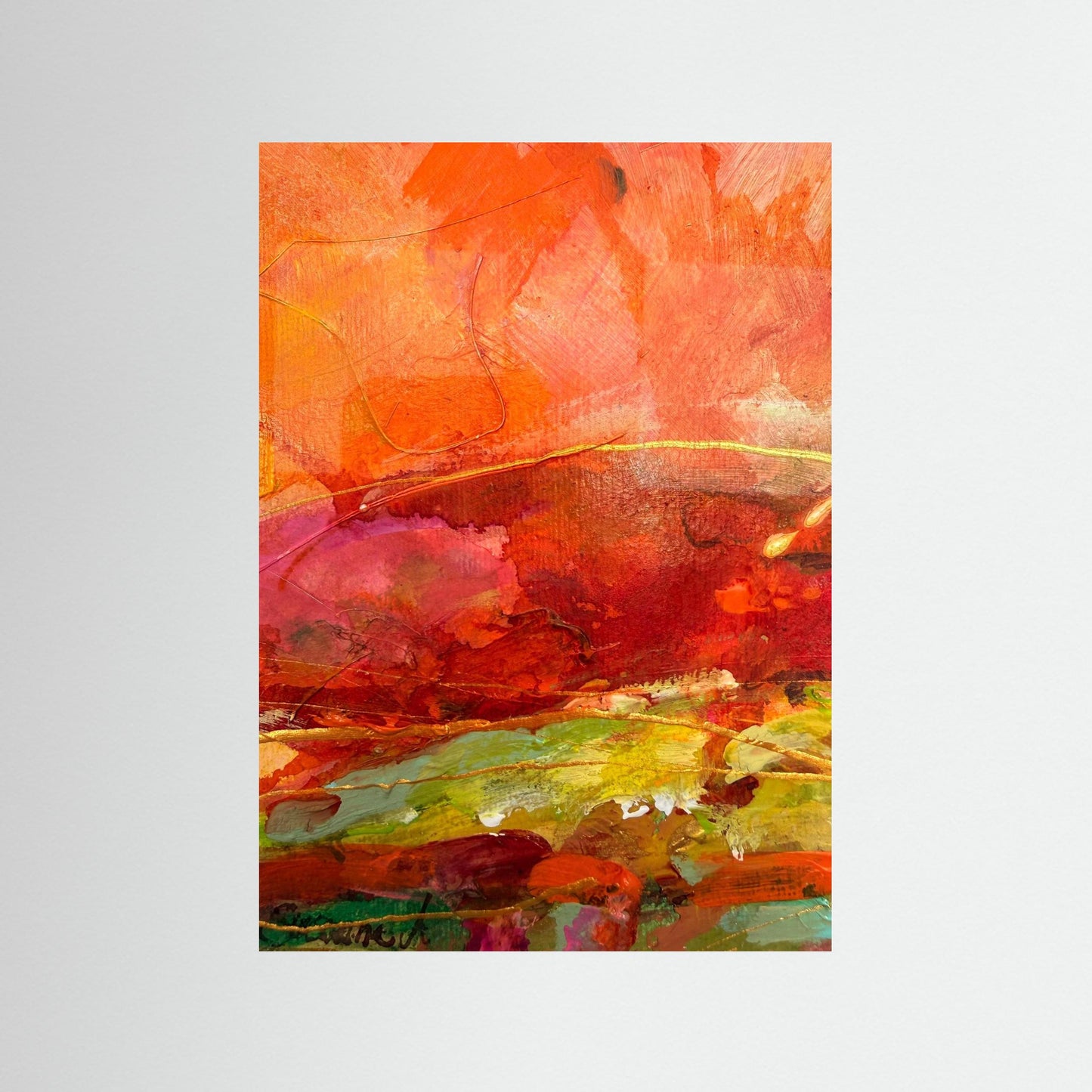 Fine Art Print - Abstrakt landskap 