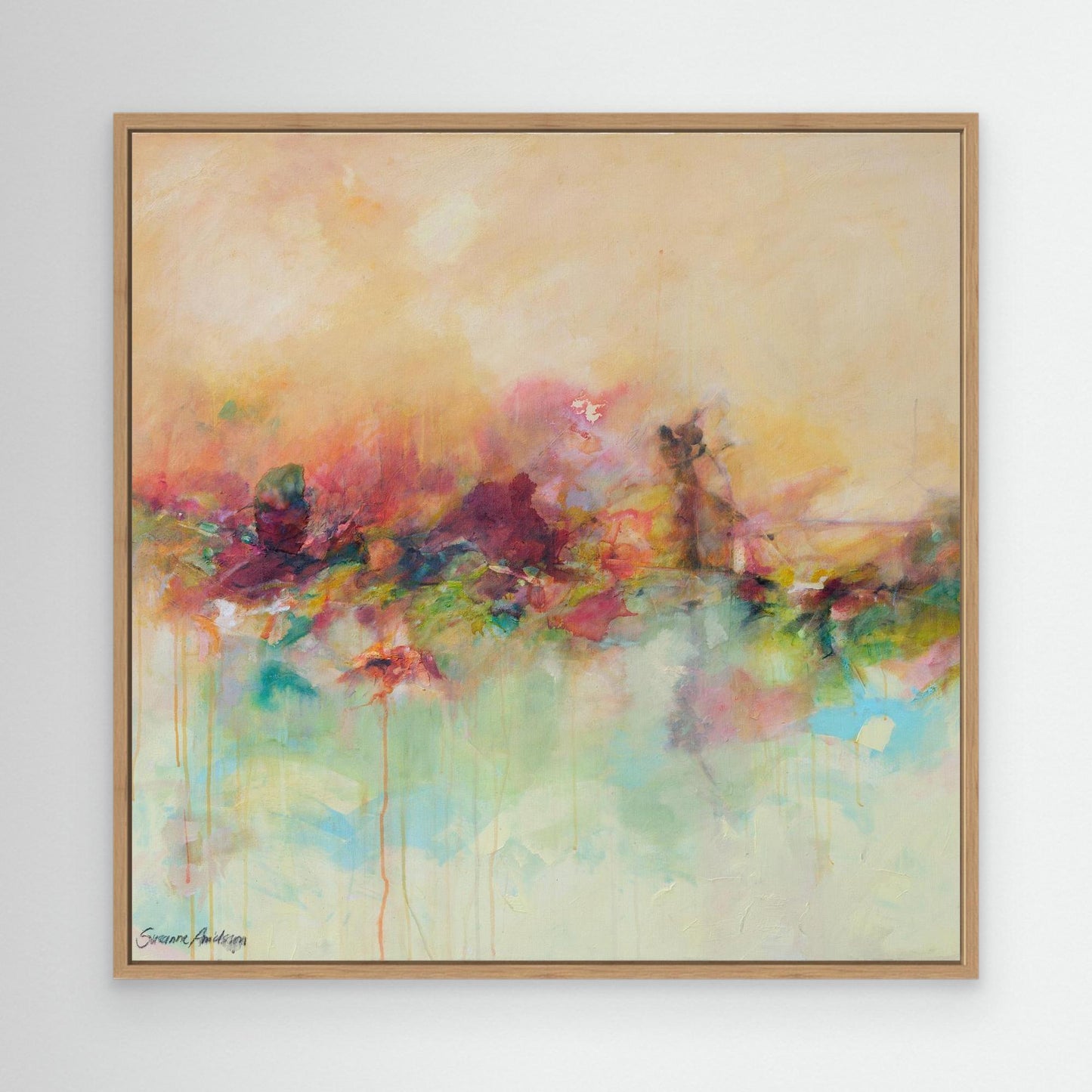 Konsttryck på canvas- Violinisten