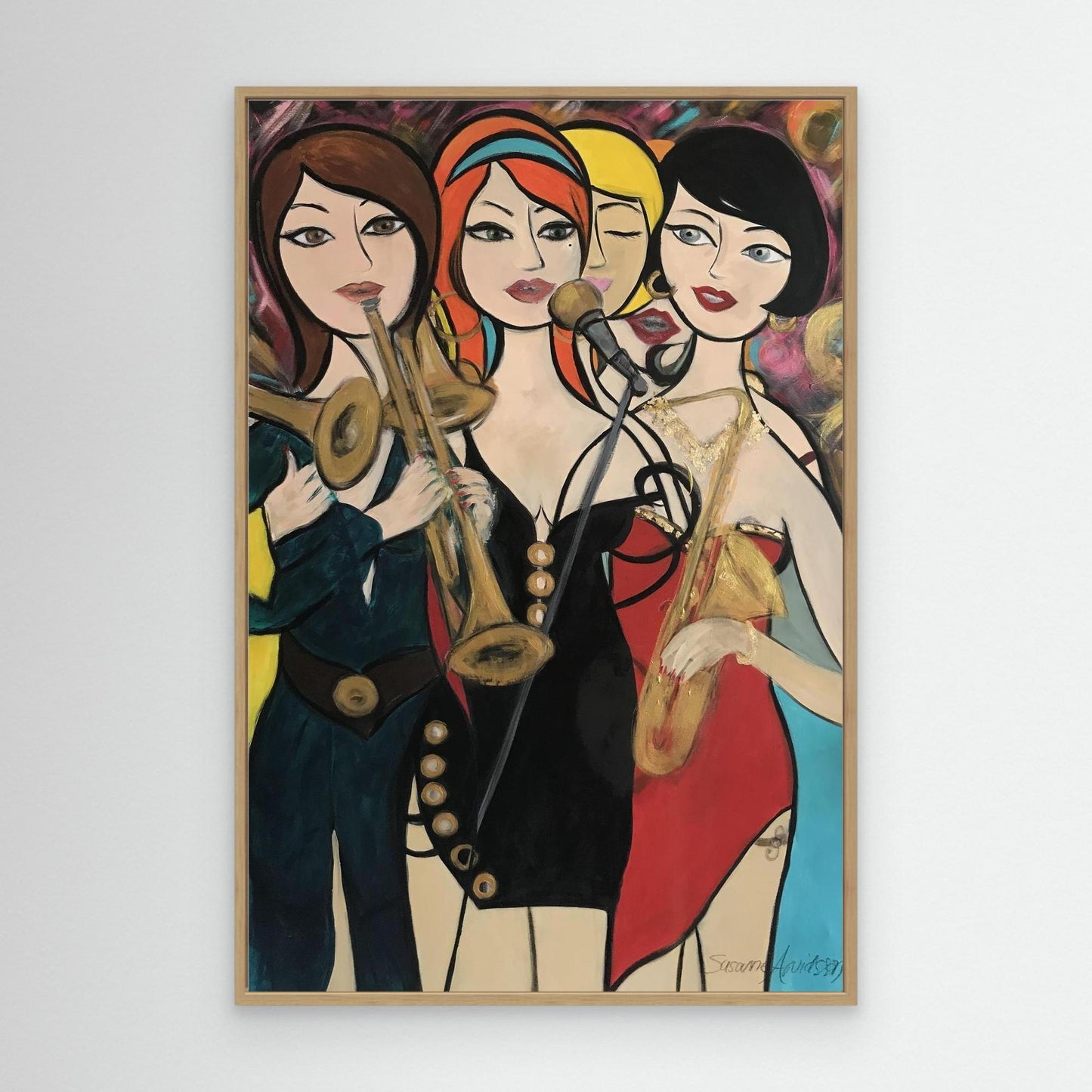 Köpa tavla – Tryck på Canvas Jazzkatterna