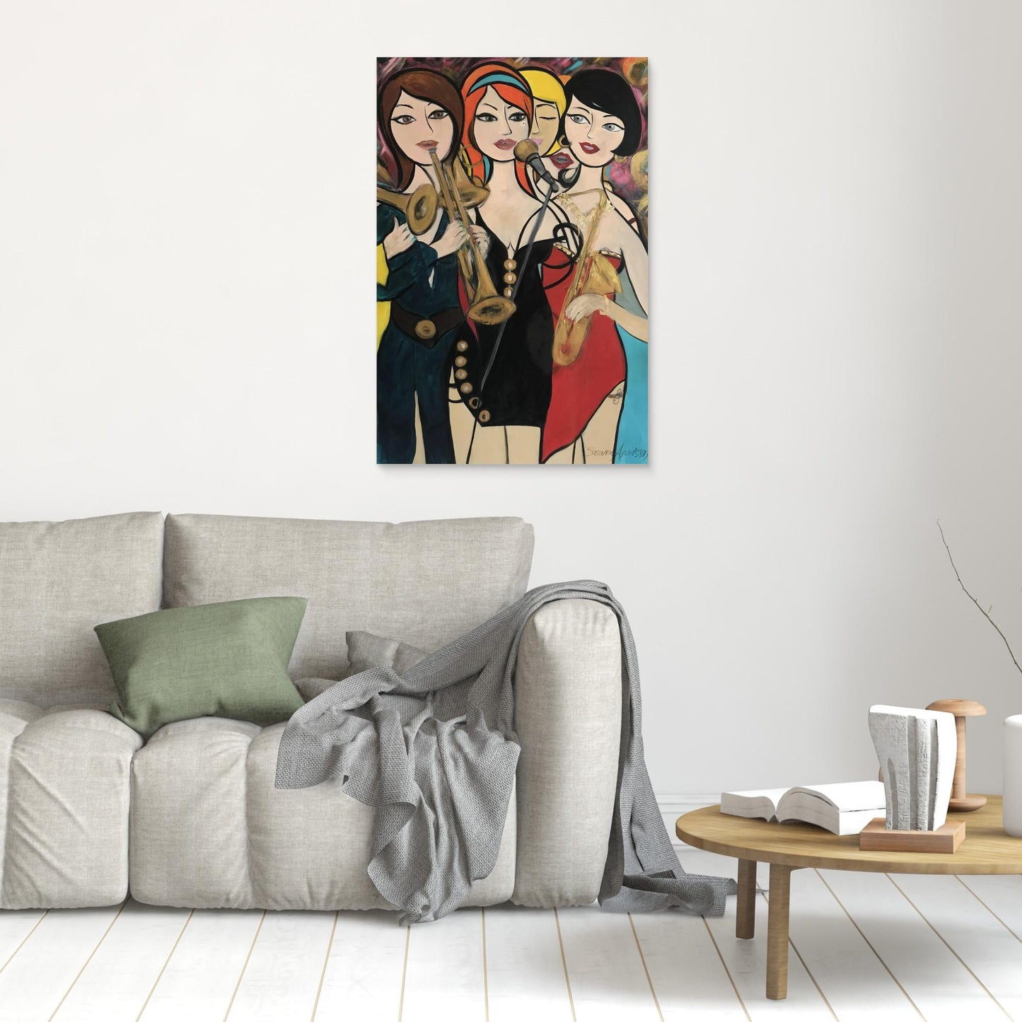 Köpa tavla – Tryck på Canvas Jazzkatterna