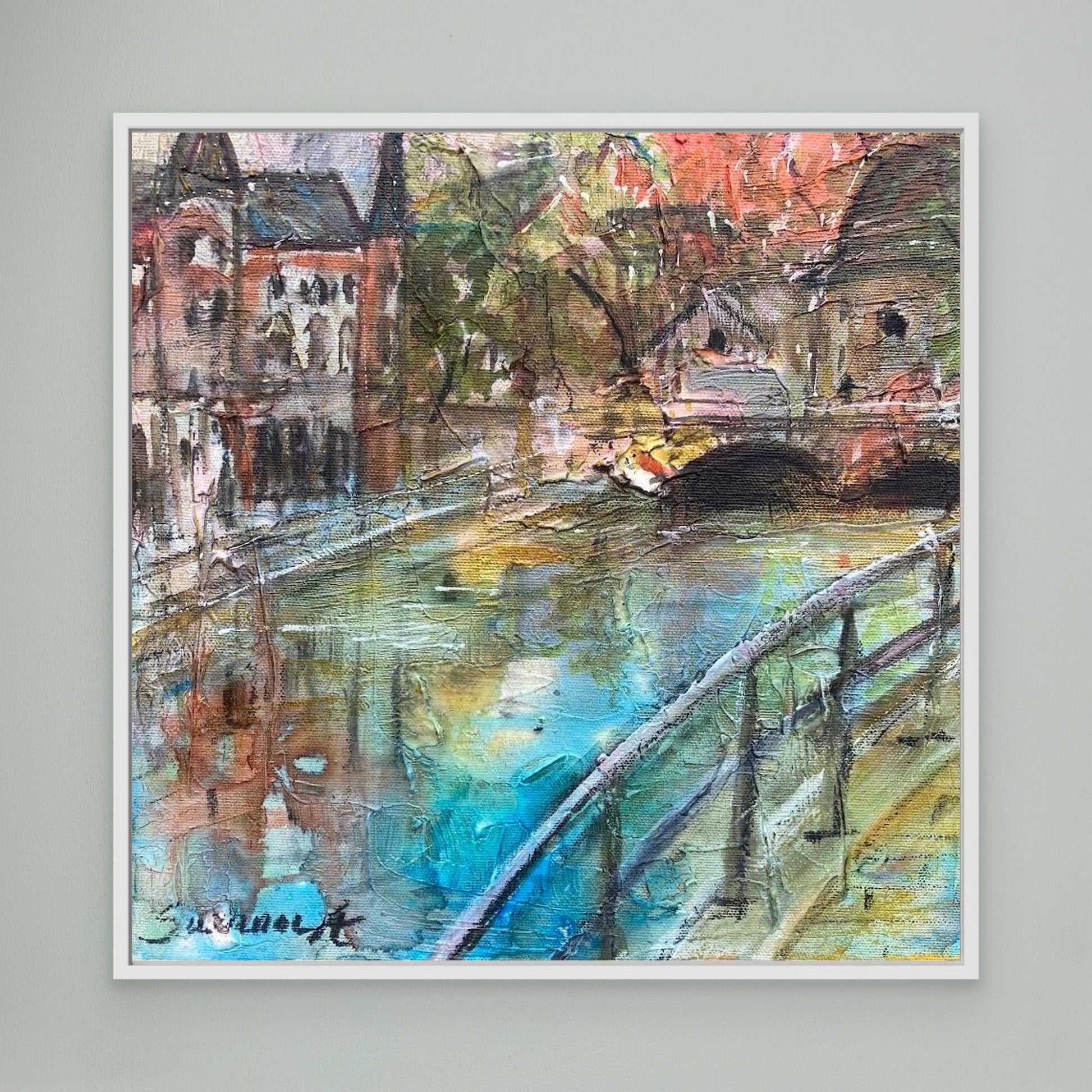 Konsttryck på canvasduk - Clarion Hotel, Örebro