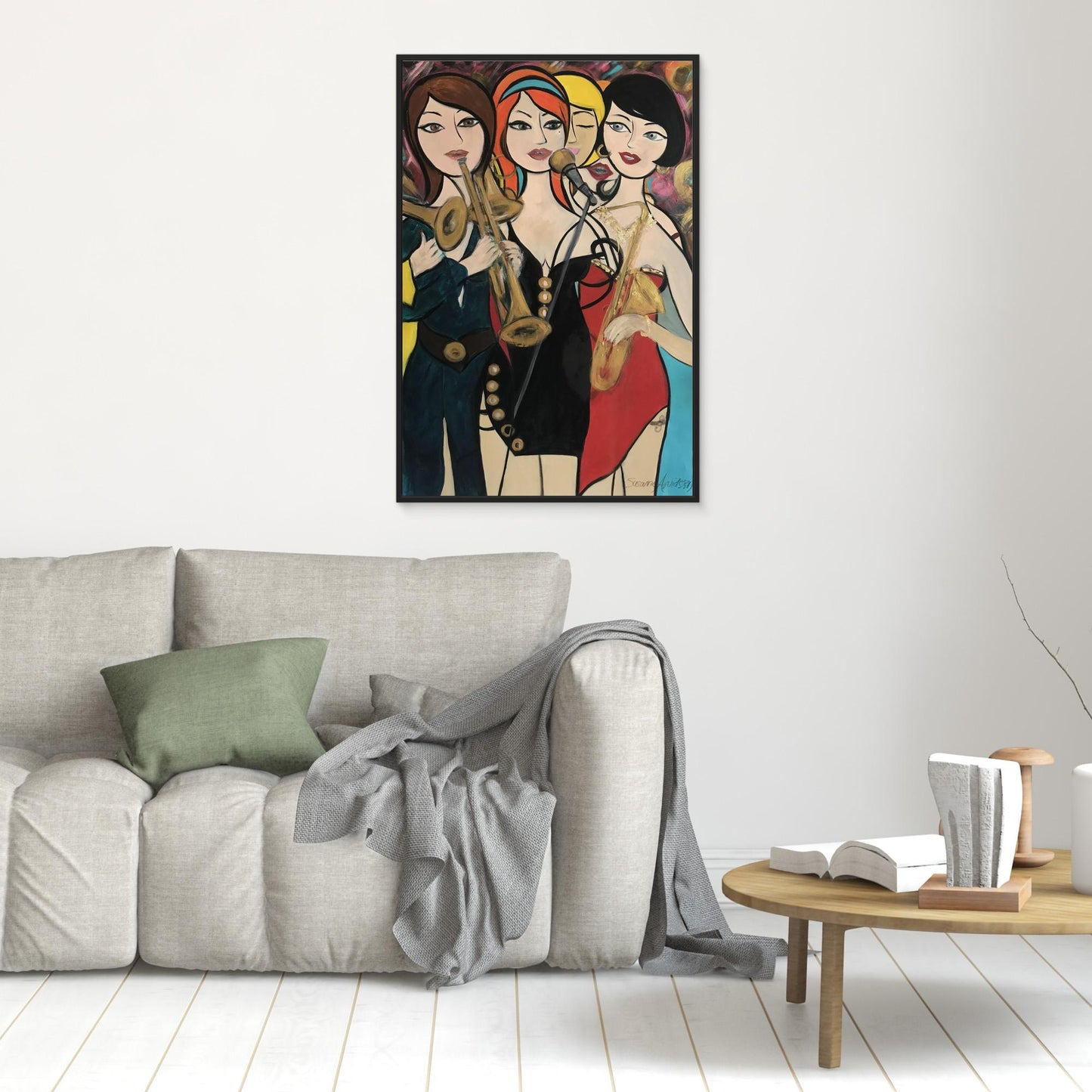 Köpa tavla – Tryck på Canvas Jazzkatterna