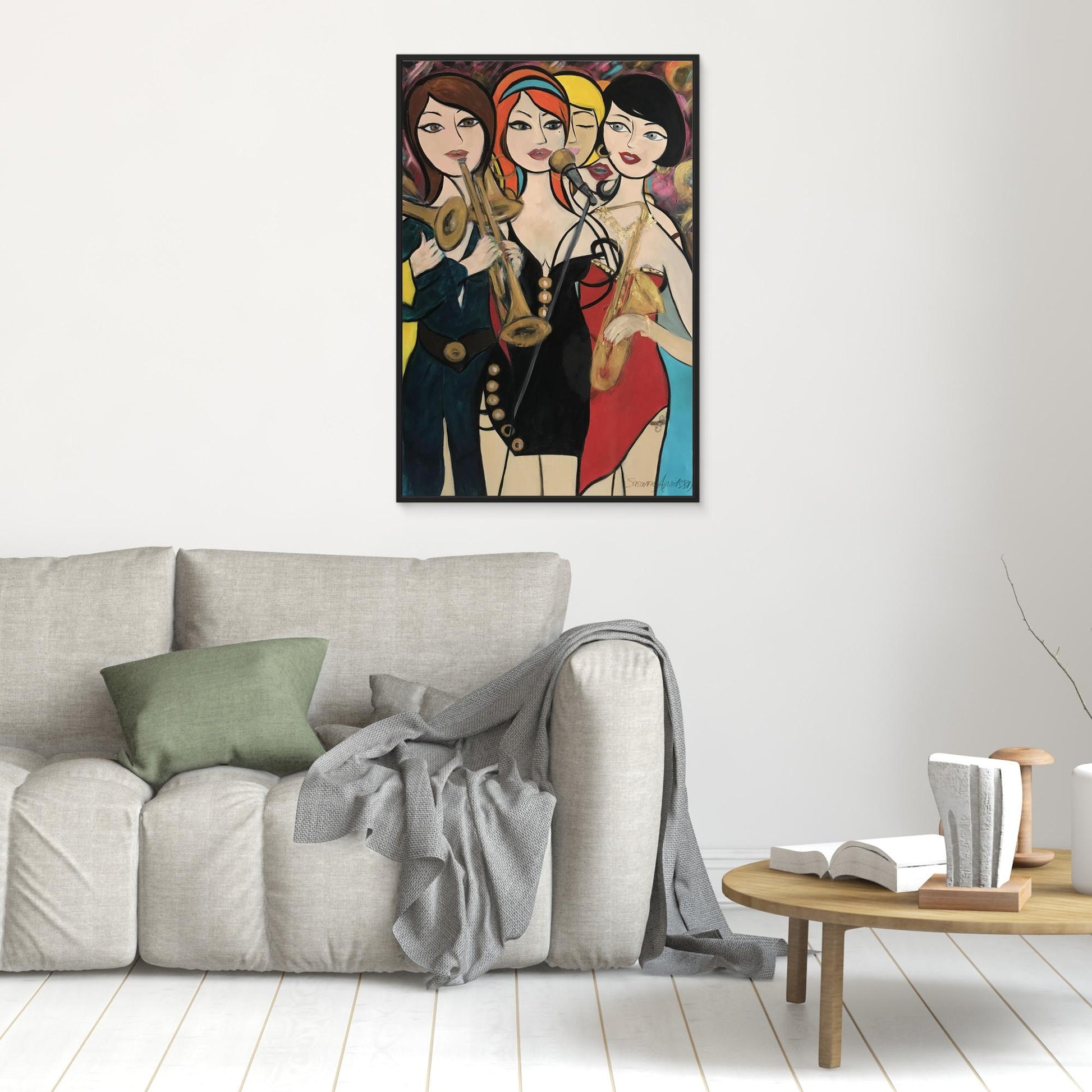 Köpa tavla – Tryck på Canvas Jazzkatterna