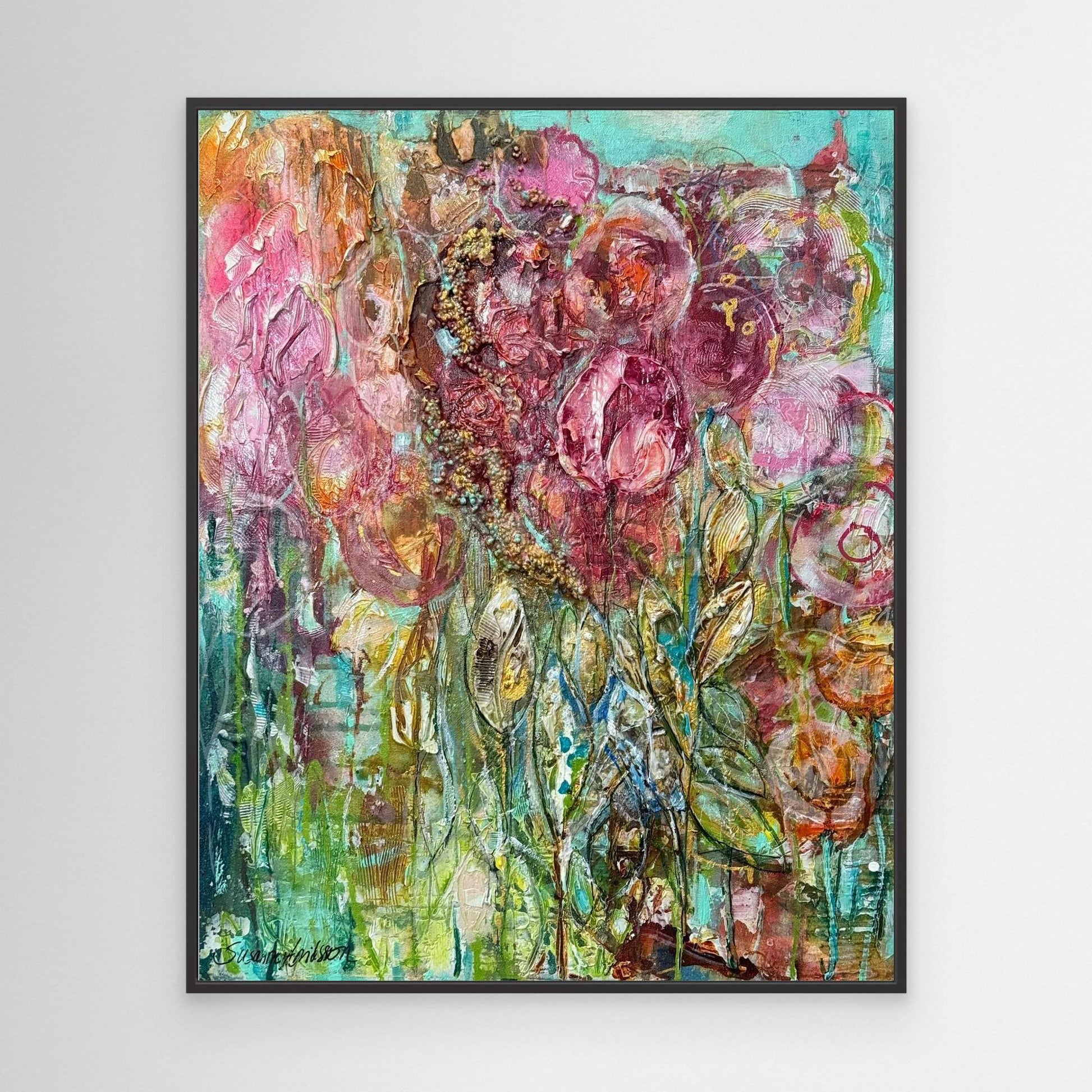 Dream garden - konsttryck på canvas 