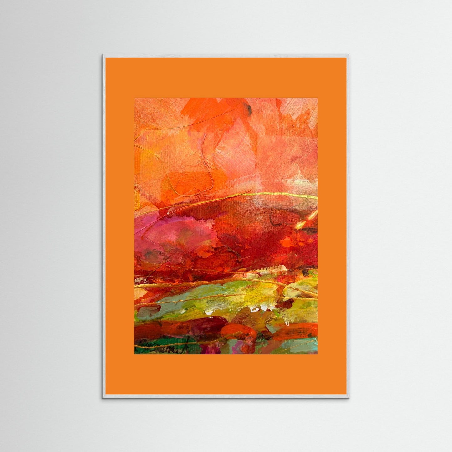 Fine Art Print - Abstrakt landskap 