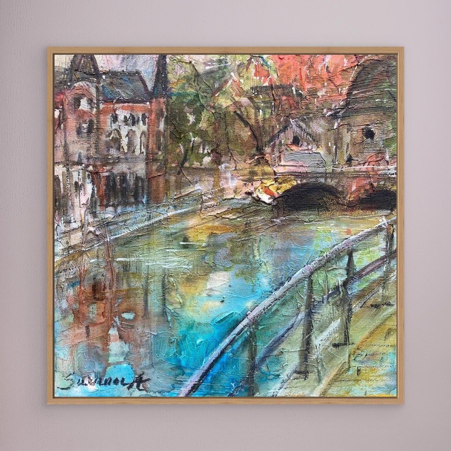 Konsttryck på canvasduk - Clarion Hotel, Örebro