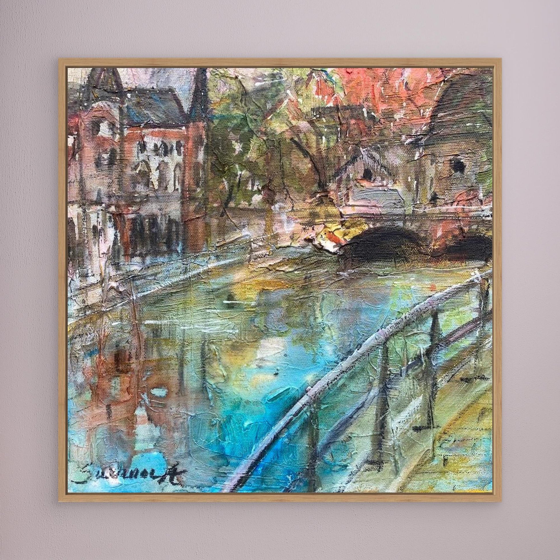 Konsttryck på canvasduk - Clarion Hotel, Örebro