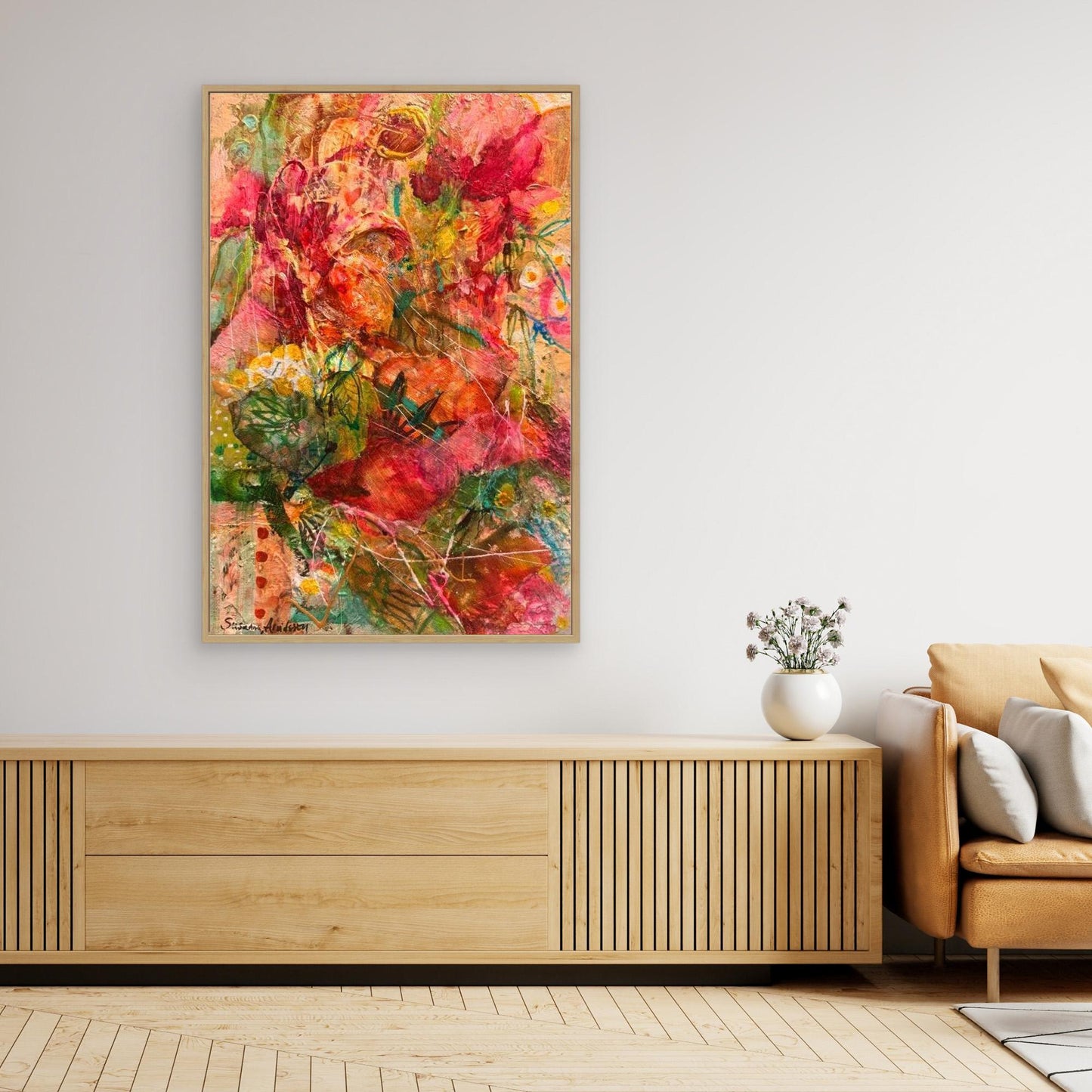 Something Sweet - Konsttryck på canvasduk 